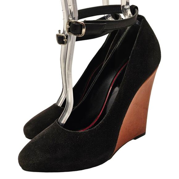 Celine Black and Brown Wedges - Picture 2 of 13